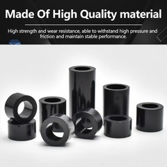 795Pcs Nylon round Spacer Non-Threaded Plastic Standoff Hardware Assortment Kit