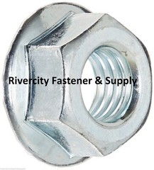 M6-1.0 JIS Flange Nuts Small Hex M6x1.0 Nut 6mm x 1.0 Smooth Flange 10.9