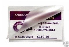 1000/pack Hot 10 Mil Credit Card size Laminating Pouches 2-1/8 x 3-3/8 Clear