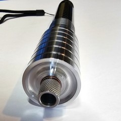 Z80 10W 440nm Blue Laser Diode – Polished Aluminum Housing- 2 Cell-Carbon Fiber