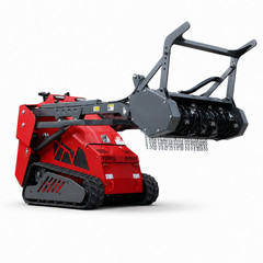 Handy Raytree 48″ Mini Skid Steer Drum Forestry Mulcher Extreme Duty wide cut