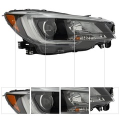2018-2019 Subaru Legacy Outback Right Passenger Side Halogen Headlight LED DRL