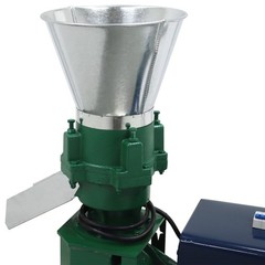 220V Farm Feed Granulator 8mm Plate Feed Pellet Mill Machine 4Roller 150-200KG/h