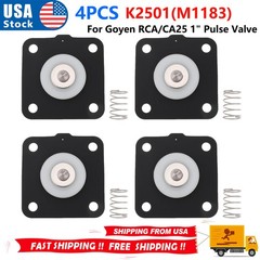 4PACK For PENTAIR GOYEN K2501 Diaphragm Repair Kits High-Primary 1″ Pulse Valve