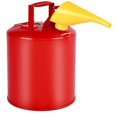 Uimoso 5 Gallon Red Safety Gas Can with Flame Arrester and Funnel