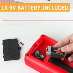 LCD Digital Multimeter Voltmeter Ammeter Ohmmeter Volt AC DC Tester Leads Meter