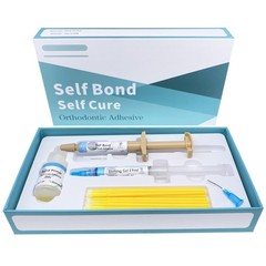 Dental Brackets /Orthodontic Light Cure Adhesive Kit/Blue Green Glue/Mini No-Mix