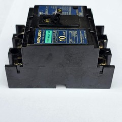 Mitsubishi NF30-CS 10A 3 Pole No-Fuse Circuit Breaker 220VAC Open Box Japan
