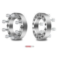 1.5in Wheel Spacers 8×170 125mm 14×2 Studs Adapters F-250 F-350 Super Duty 2Pcs