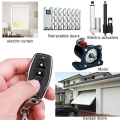 Waterproof DC12V/48V/8A Forward Reverse Remote Switch Linear Actuator Motor
