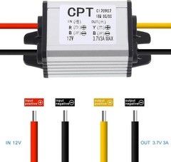 2PCS 12V to 3.7V Buck Converter Step Down Converter DC 8-35V to 3.7V 3A 11W Volt