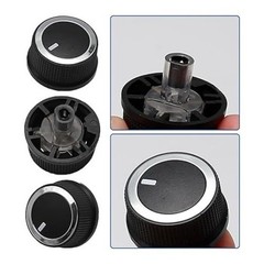 3 Pcs AC Control Knob Temperature Switch Replacement for Express Savana 1500 250