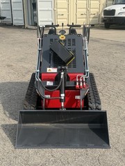 NEWEST 2026 RED ATS-T460 23hp 3 Pump Mini Skid Steer – Free Shipping – IN STOCK