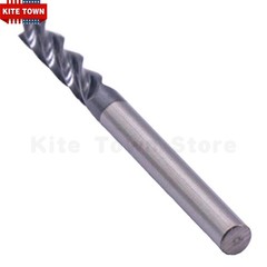 5Pcs 4-Flute 1/8″ x 1/2″ x 1-1/2″ Solid Carbide End Mills AlTiN Coated CNC Bit