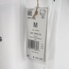 NWT Adidas Men’s High Intensity Spin Training Tank in White Size Medium