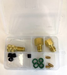 Vevor 4 Way AC Manifold Gauge Set For R134A R22 R12 R410A Refrigerant WZ-J401