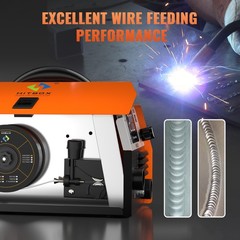 Low Spatter 9.9lbs & 0.035in Flux Core Welding Wire Flux Mig Welder Welding Wire