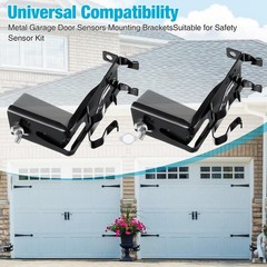 Ceoighe 4 Pcs Garage Door Sensors Bracket, Replacement for 41A5034 Safety…