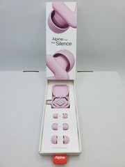 Alpine Silence Earplugs for Sleep, Focus & Travel – V-Shape Snug Fit & Soft Oval