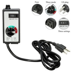 Universal Speed Controller Router Fan Variable Electric Motor Rheostat AC 120V