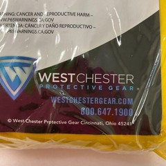 Westchester Protective Gear Rain Suit 3 Piece Unisex Adult Size M Yellow