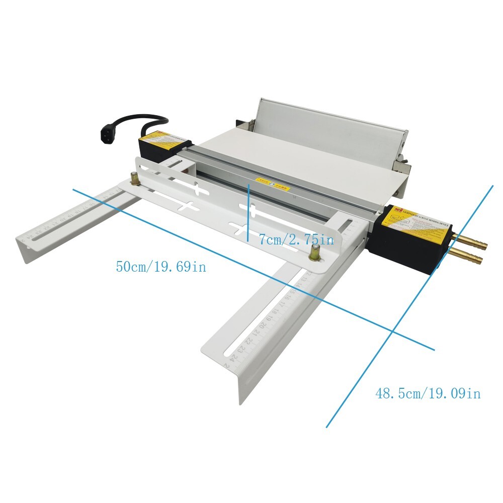 Bending Machine Manual PVC Strip Bender Acrylic Plastic 110V 11.8in/300mm