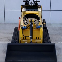 USA FREE SHIP B&S Engine Mini Skid Steer Track Loader Crawler With 2 Attachment