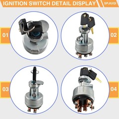 7Y-3918 Ignition Key Switch for Caterpillar CAT 311 311C 312 312BL 313B 314C 315