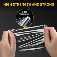 Small Plastic Bags, 300 PCS Mini Baggies 3 Assorted Sizes 2X2 2X3 3X4 Inch. Mini