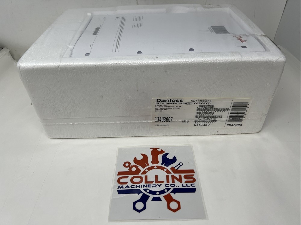 Danfoss VLT Midi Drive FC-280PK55T4E20H2BXCXXXSXXXXAX 134U3007 0.55kW 0.75HP