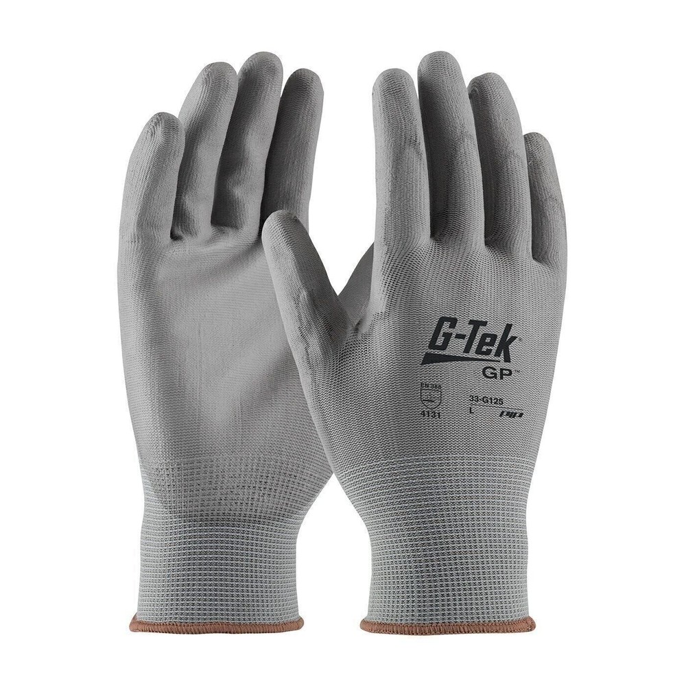 PIP Protective Industrial Products 33-G125-M PIP 33-G125-M Gray Nylon Gloves,…