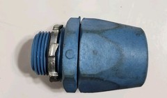 6303, Thomas&Betts, Cable Gland, Clamping 0.75 in, Thermoplastic, Blue (JSSTOCK)