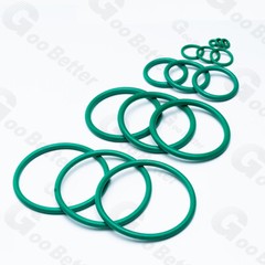 1mm Cross Section Fluorine Rubber O Ring FKM Seals 1mm – 58mm ID Green Metric