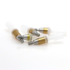 US Implant Nobel Active NP Ø3.5mm Locator Abutments PEEK Overdenture Male Cap