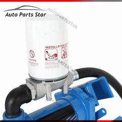 12V 20GPM Fuel Transfer Pump Diesel Gas Gasoline Kerosene w/ Particulate Filter