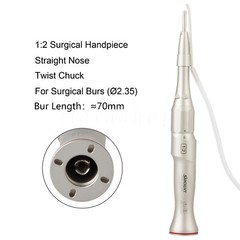 Dental 1:2 Increasing Surgical Osteotomy Handpiece Straight E-type HP Φ2.35mm