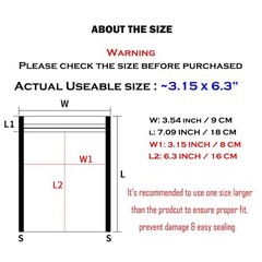50 x Anti Static Shielding ESD Bags 3.5 x 7″ Zip Reclosable Seal 9 x 18 CM