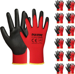 Safety Work Gloves for Men & Women, PU Coated Seamless Knit Grip | Smooth Grip o