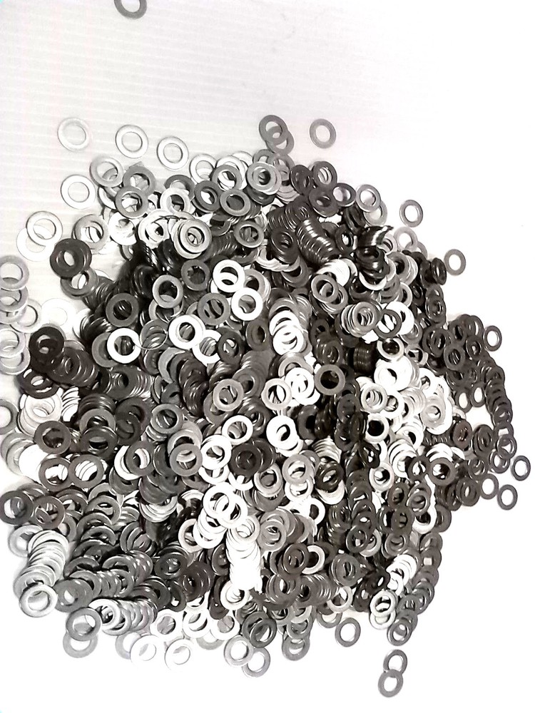(100) .283″ x .472″ x .020″ SHIM WASHER STEEL ZINC PLATED / 1/4″ FLAT WASHER
