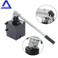 Hydraulic Piston Hand Pump 1.5 Cid 5 Quart With Release Knob For Single-Acting