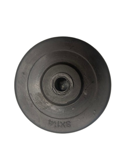 Albion 3″ X 1-1/4″ Black Polyolefin Caster Wheel Plain Bore