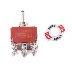 Toggle Switch ON-ON SPDT AC 15A 250V 2 3 4 6 9 12 Pin 2/3 Position New Quality