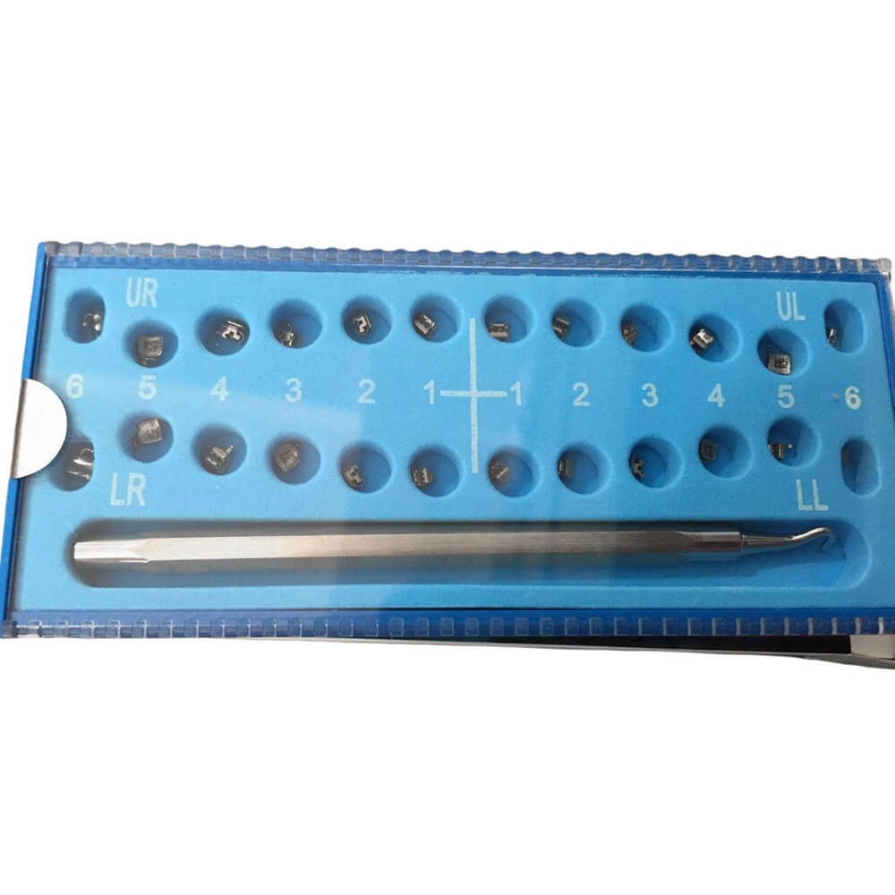 Bomaoer Dental Orthodontic Active Self-Ligating Bracket 2ND G MBT 022 345 Hooks