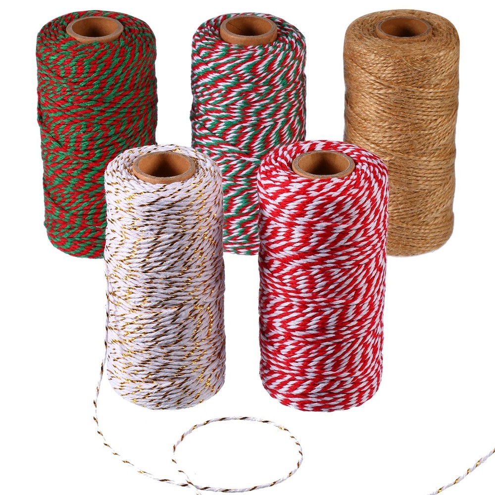 Bememo 1640 Feet Baker’s Twine Cotton Packing Rope As Picture Shown