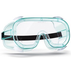 NoCry Protective Safety Lab Goggles Over Glasses with Anti-Fog Coating, Clear Sc