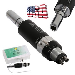 10X Dental Slow Low Speed Air Motor Handpiece 4Holes External Water Spray