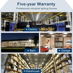 6 Pack 150W UFO Led High Bay Light Industrial Commercial Factory Warehouse Light