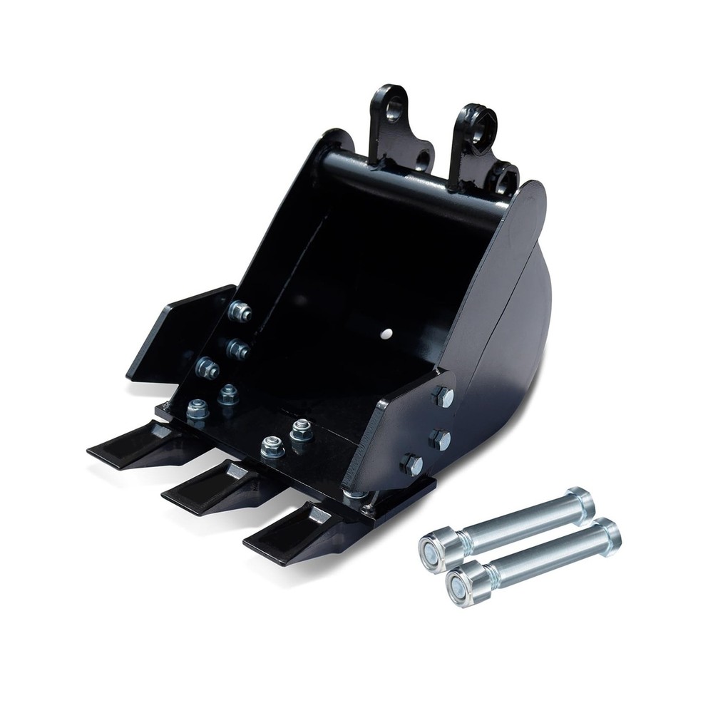 11.8in Digging Bucket Attachments for Mini Excavator, 300mm Trench Buckets wi…