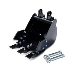 11.8in Digging Bucket Attachments for Mini Excavator, 300mm Trench Buckets wi…