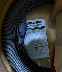 GUARDAIR N551BC WET/DRY DRUM VACUUM, 55 GAL. DRUM, 20 FT. HOSE, 3PXN3, NEW!